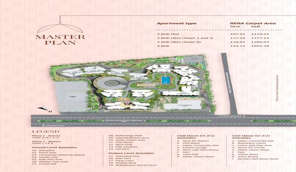 Prestige Pine Forest Master Plan